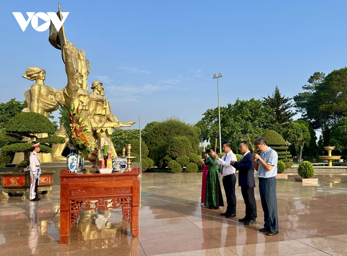 Đắk Lắk dâng hương tưởng nhớ các Anh hùng liệt sĩ